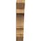 Ekena Millwork Balboa Slat Rough Sawn Bracket, Western Red Cedar, 6"W x 28"D x 32"H BKT06X28X32BOA06RWR - alternate 2